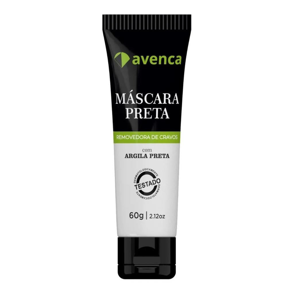Avenca Mascara Preta Removedora de Cravos 60g