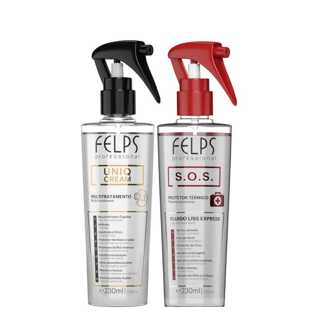 Felps Kit Uniq Cream + Sos Liss Express 230ml
