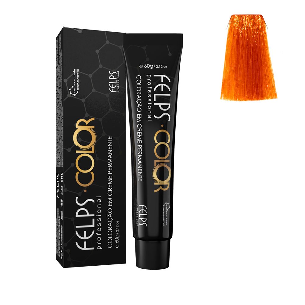 FELPS COLOR COLORAÇÃO COBRE DOURADO INTENSIFICADOR 0/43 -60GR