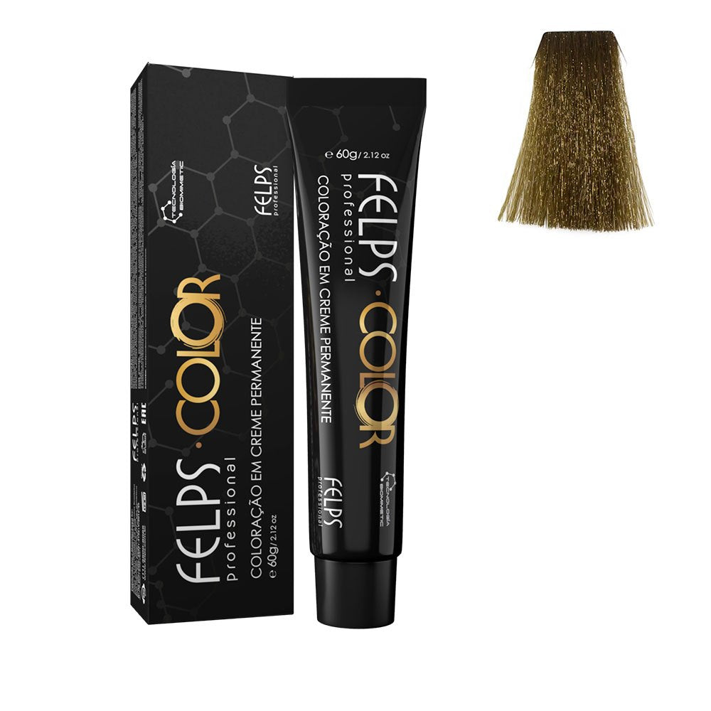 FELPS COLOR 8/73 LOURO CLARO MARROM DOURADO 60G