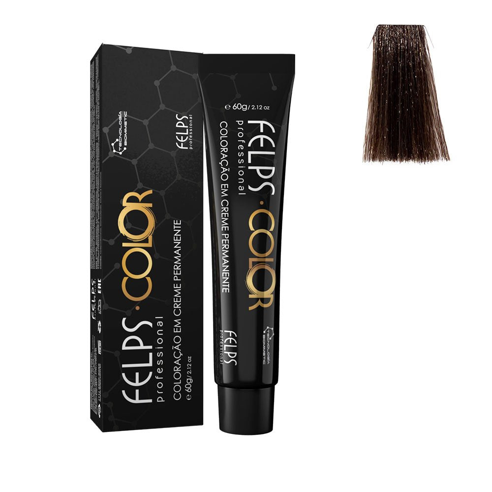 FELPS COLOR 66/71 LOURO ESCURO INTENSO MARROM ACINZENTADO 60g