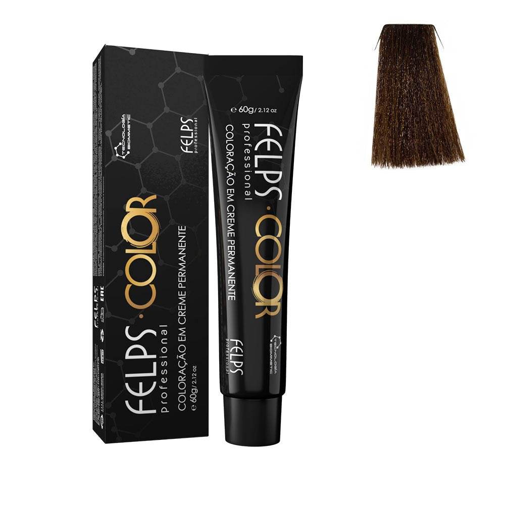 FELPS COLOR 6/41 LOURO ESCURO COBRE ACINZENTADO 60g