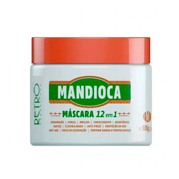 RETRÔ MÁSCARA 12 EM 1 MANDIOCA 300GR