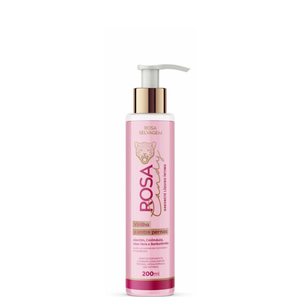 ROSA SELVAGEM SABONETE INTIMO ROSA CANDY 200ML