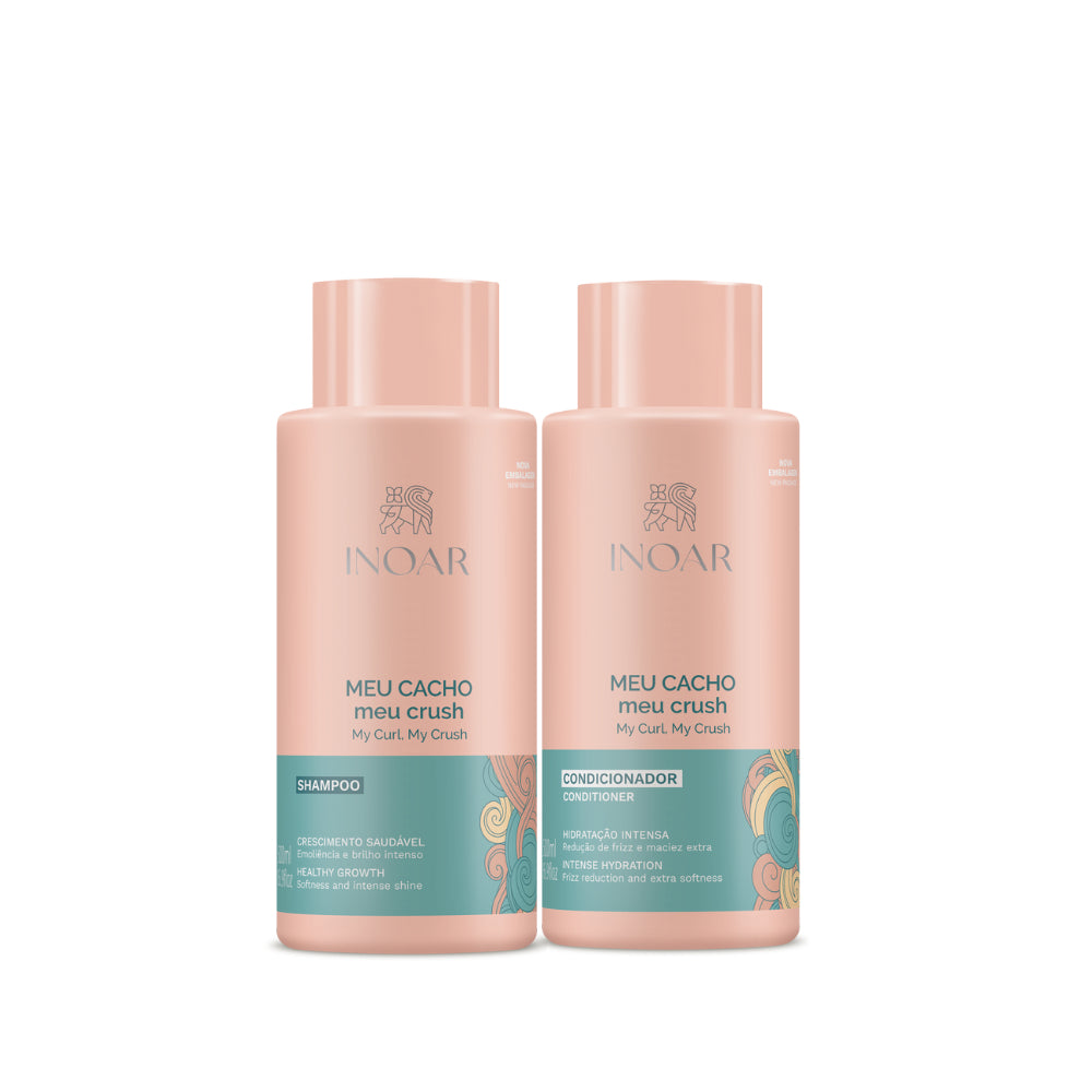Inoar Meu Cacho Meu Crush Kit Shampoo + Condicionador 2x500ml