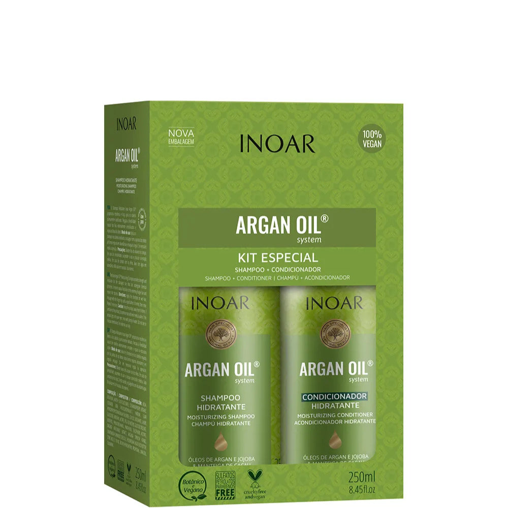 INOAR KIT DUO ARGAN SYSTEM 250ML