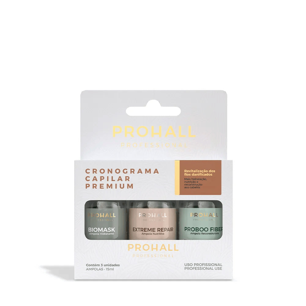 PROHALL CRONOGRAMA CAPILAR 3X 15ML