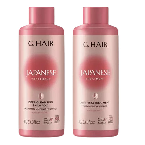 Ghair Profissional Tratamento Japonês Antifrizz 2x1000ml