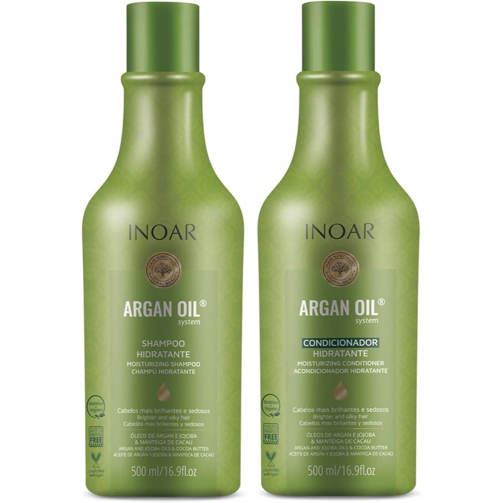 KIT ARGAN HIDRAT SHAMPOO + CONDICIONADOR 500 ML