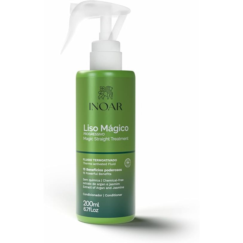 INOAR LISO MÁGICO FLUÍDO PROGRESSIVO PROTETOR TERMO 200ML