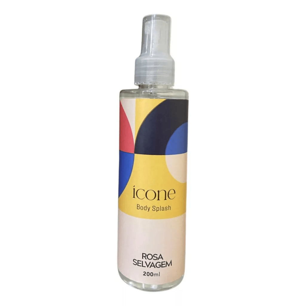Body Splash Desodorante Corporal Ícone 200 Ml Rosa Selvagem