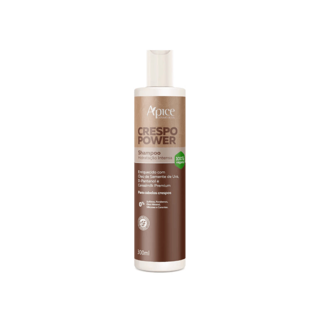 Apice Crespo Power Shampoo Hidratação Intensa 300ml