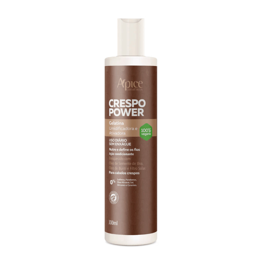 Apice Crespo Power Gelatina Ativadora E Umidificadora 300ml
