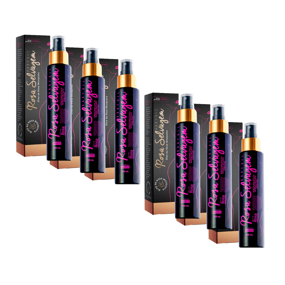 KIT ROSA SELVAGEM ÓLEO CLAREADOR 6X100ML