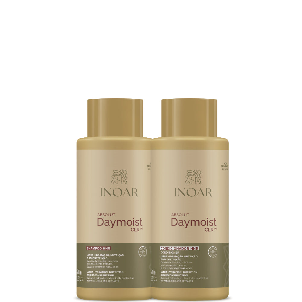 KIT INOAR DAYMOIST SHAMPOO+CONDICIONADOR 500ML