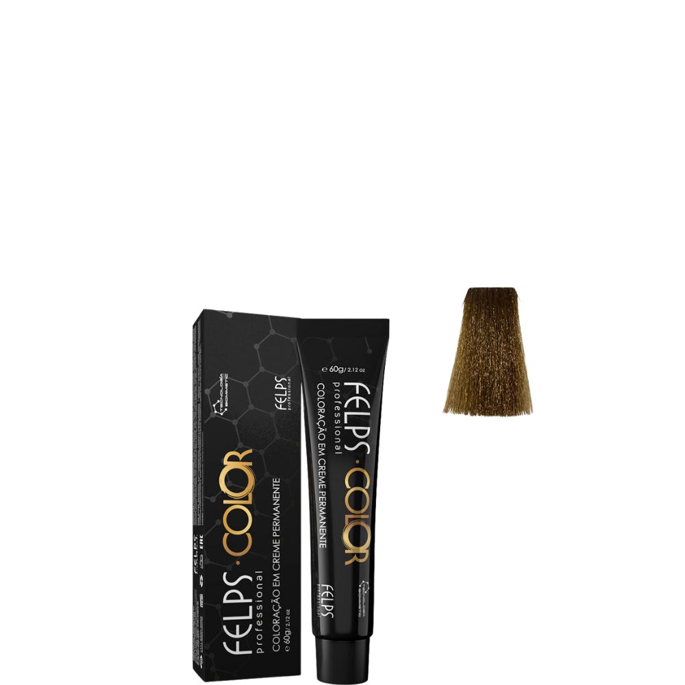 Felps Color 7.13 Louro Médio Bege Acinzentado 60g