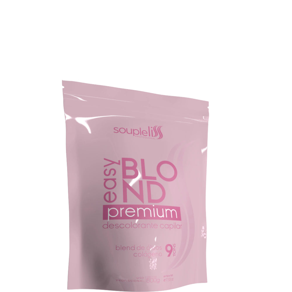 Soupleliss Pó Descolorante Easy Blond Premium 9 tons 500g