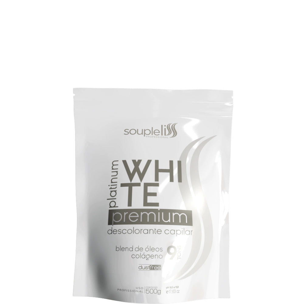 Soupleliss Pó Descolorante Platinum White Premium 9 tons 500g