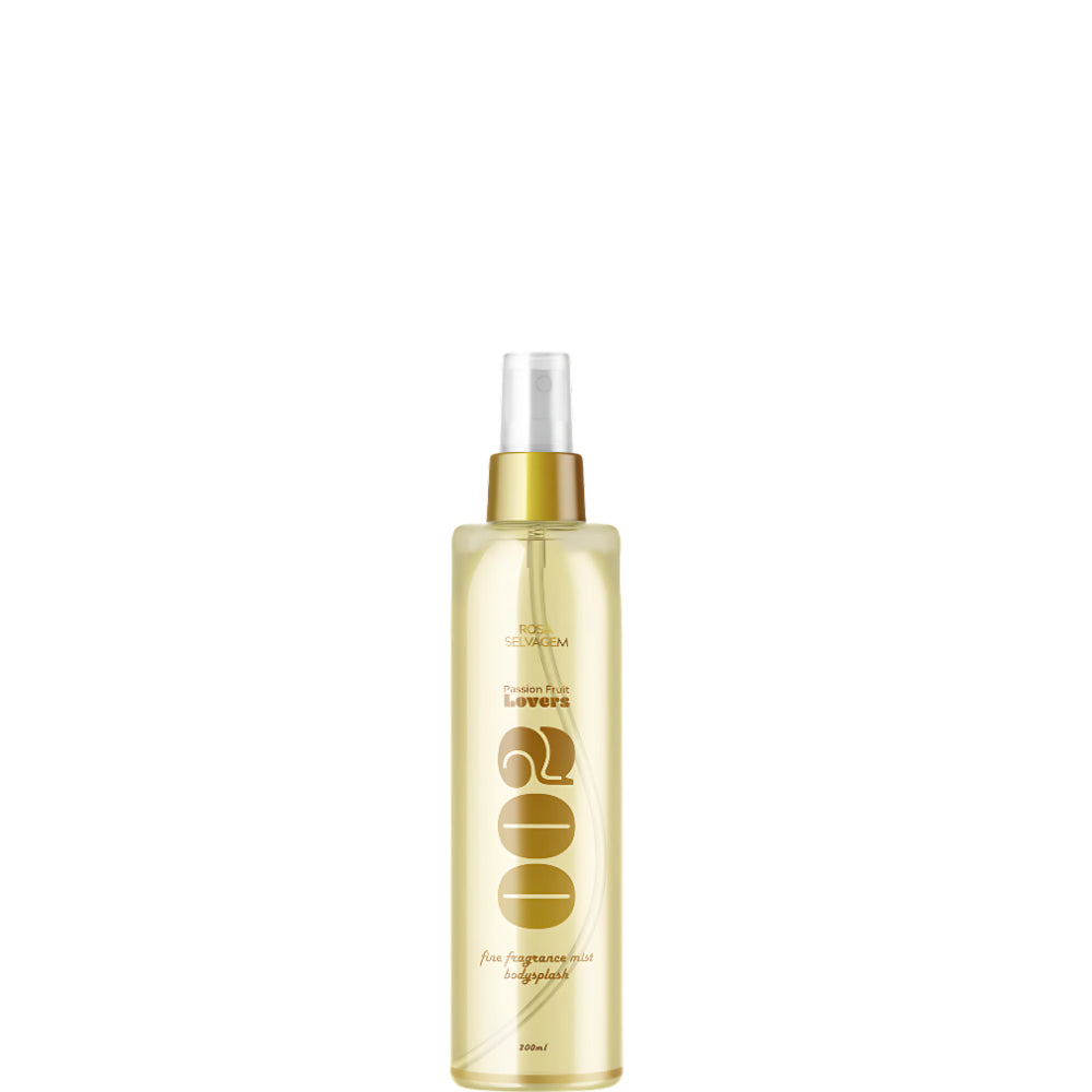 Rosa Selvagem Body Splash Rosa Lovers Passion Fruit 200ml