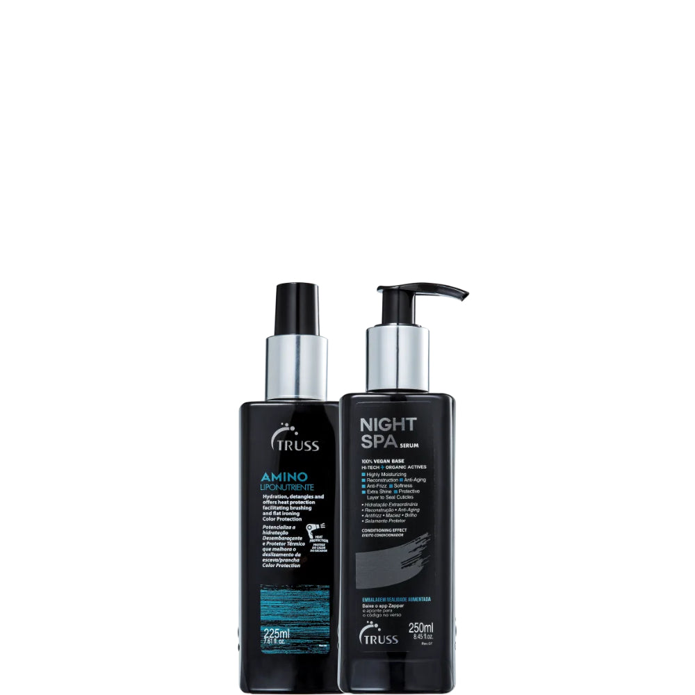 Kit Truss Amino 225ml + Nigth Spa 250ml