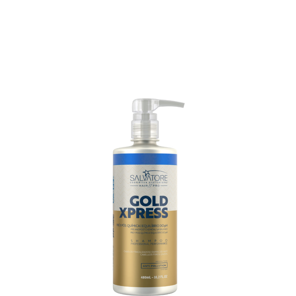 Shampoo Gold Xpress 480ml - Salvatore