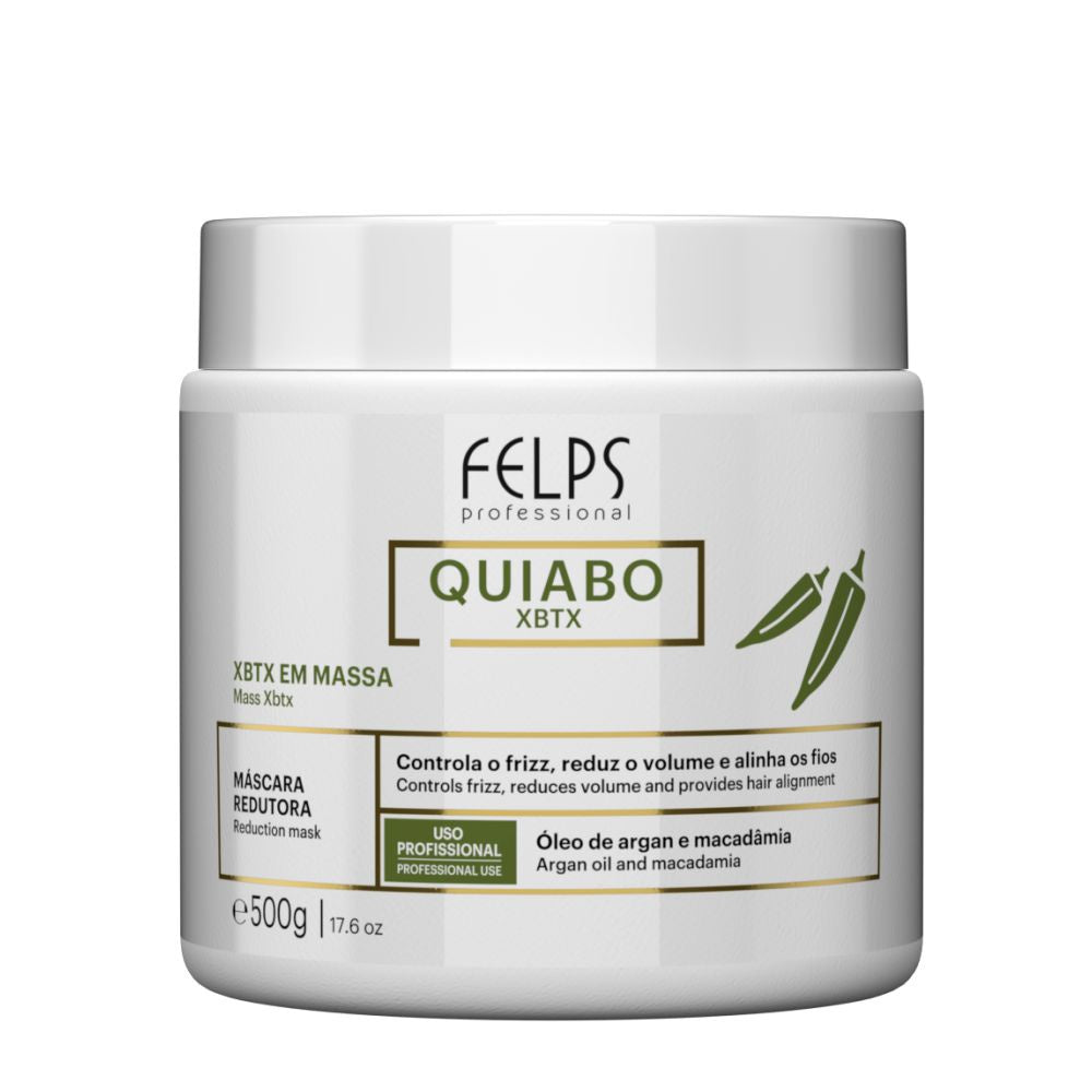 Felps Máscara Redutora de Volume Xbtx de Okra 500g