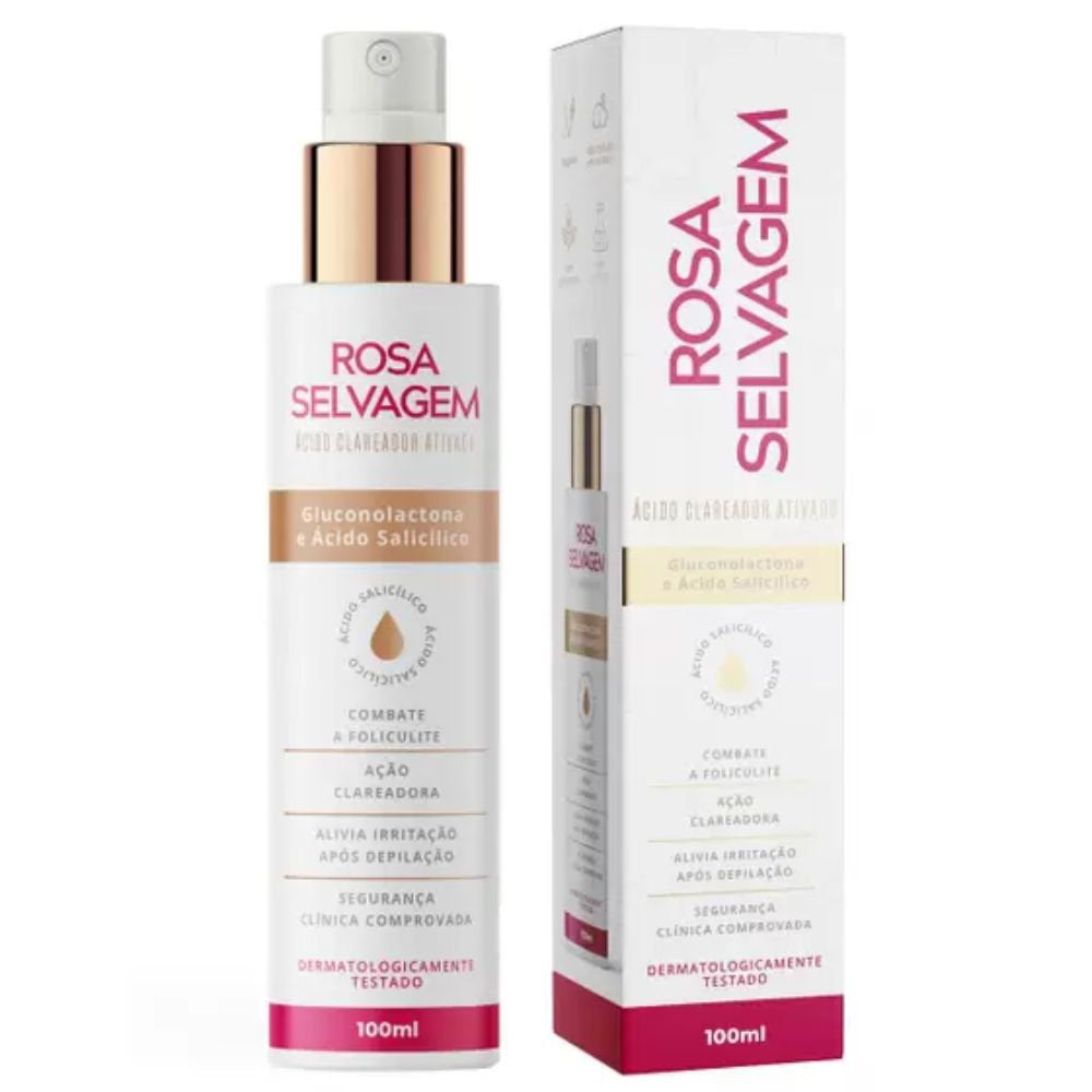 ROSA SELVAGEM ACIDO CLAREADOR ATIVADO 100ML
