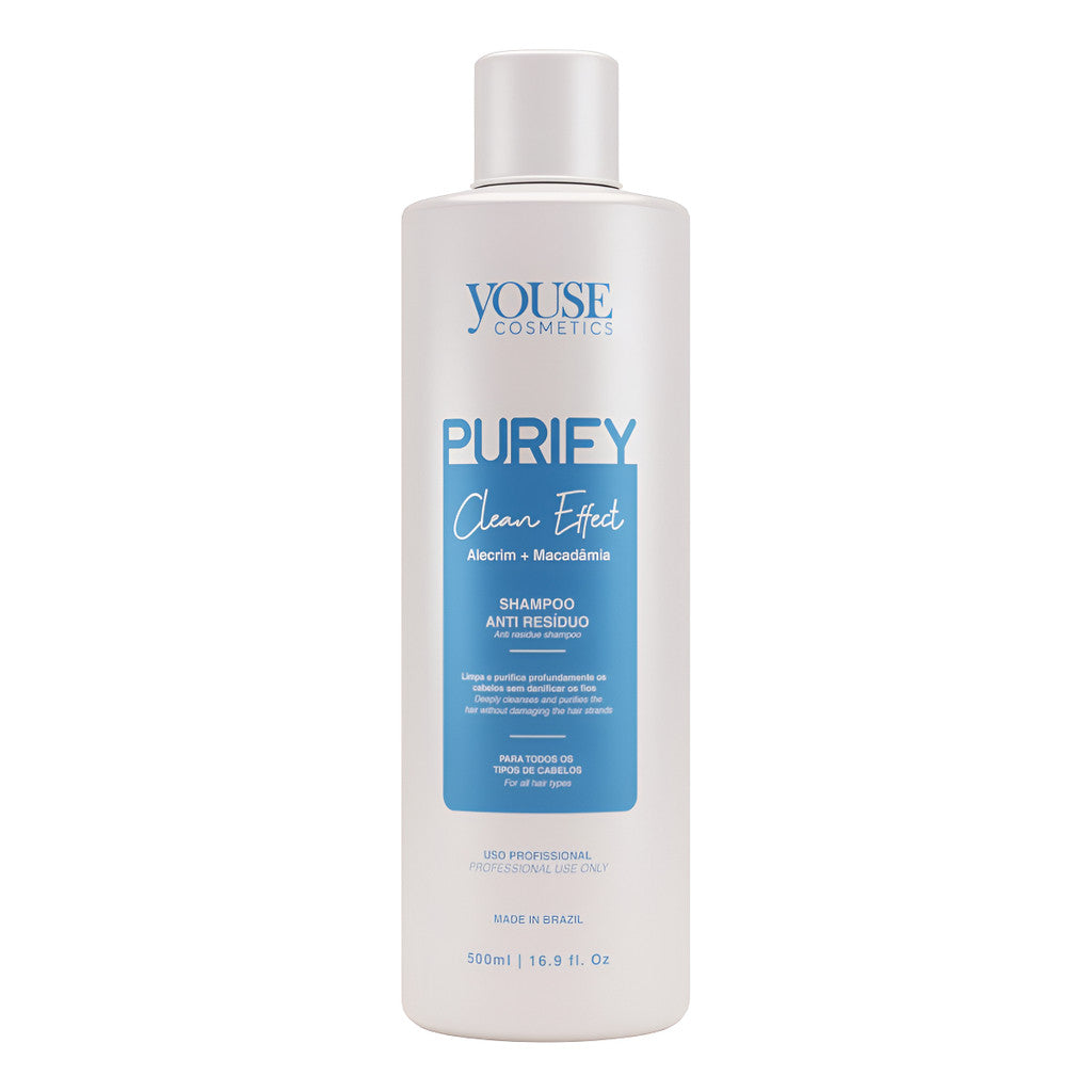 Shampoo Antirresiduo Youse Purify Clean Effect 500ml