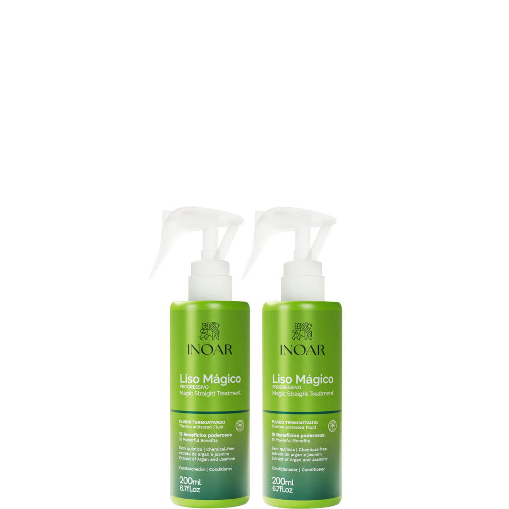 Inoar Liso Magico Progressivo Efeito Liso 200ml - 2 Unidades
