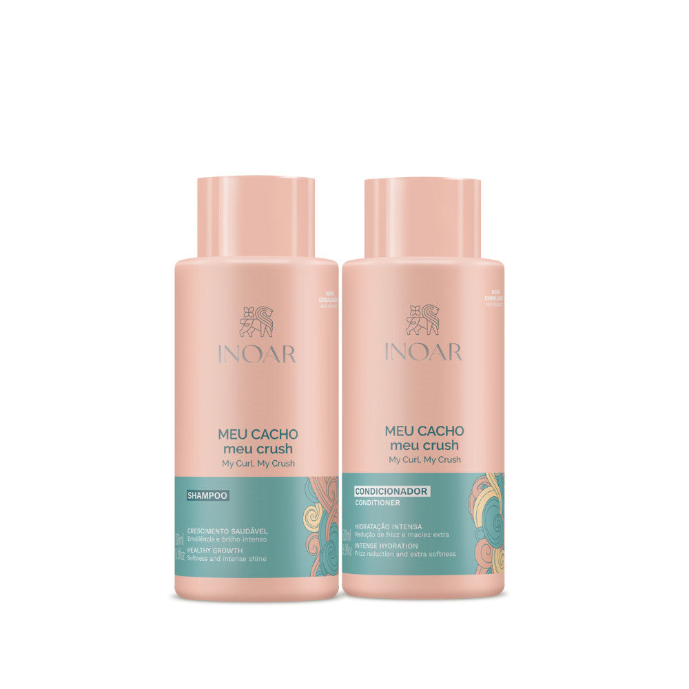 Inoar Meu Cacho Meu Crush Kit Shampoo + Condicionador 2x500ml