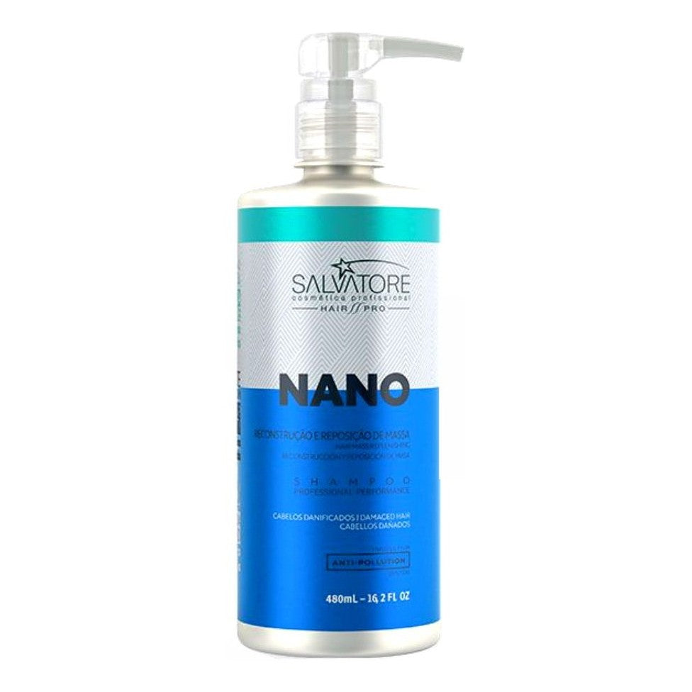 Salvatore Shampoo Reconstrução Capilar Nano 480ml