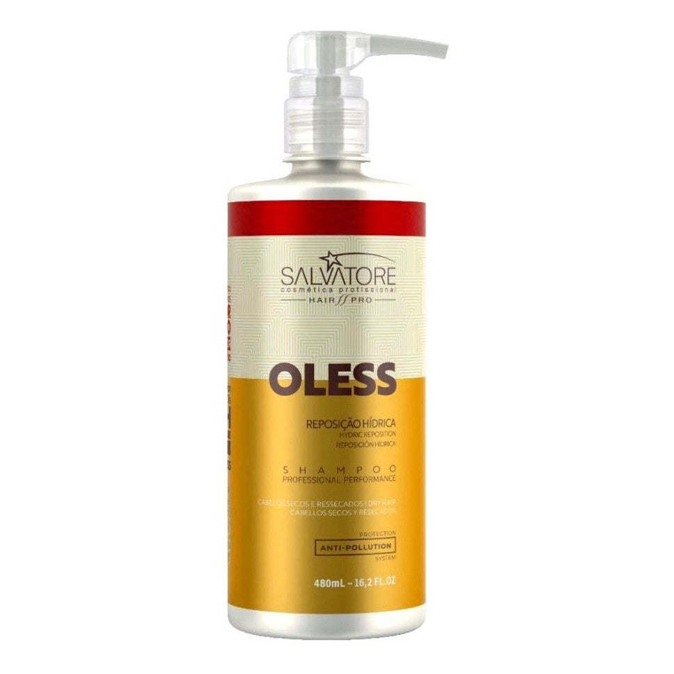 Salvatore Shampoo Hidratante Oless Óleos Essenciais 480ml