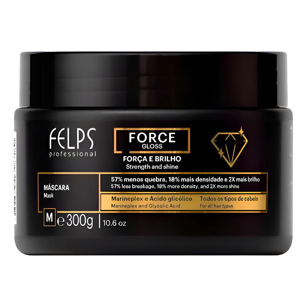 Felps Profissional - Máscara Force Gloss 300g