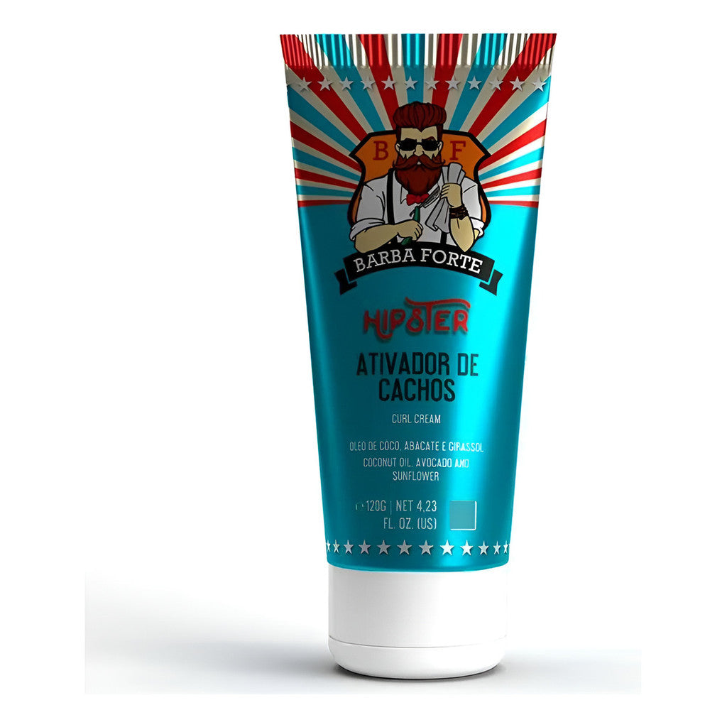 Ativador De Cachos Hipster Definição 120g Barba Forte