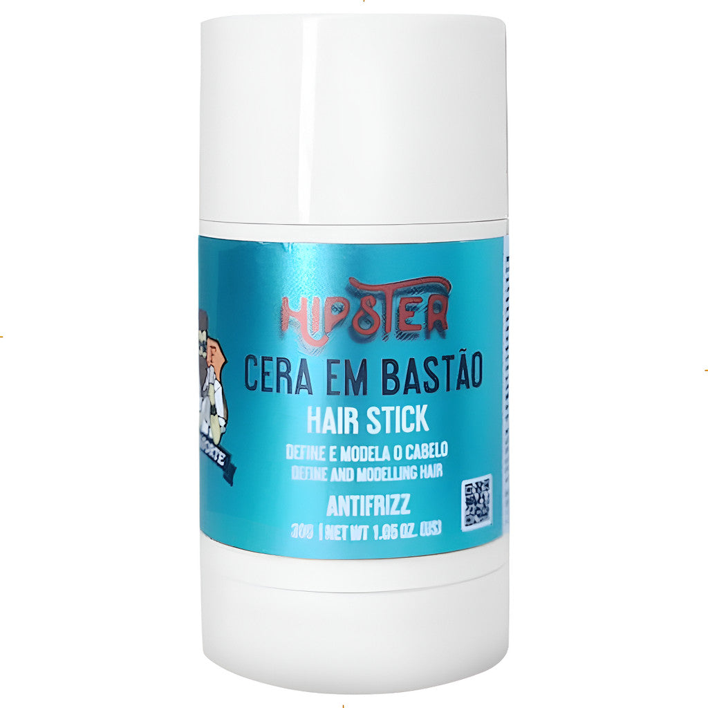 Pomada Cera Bastão Antifrizz Hair Stick Wax Barba Forte 30g