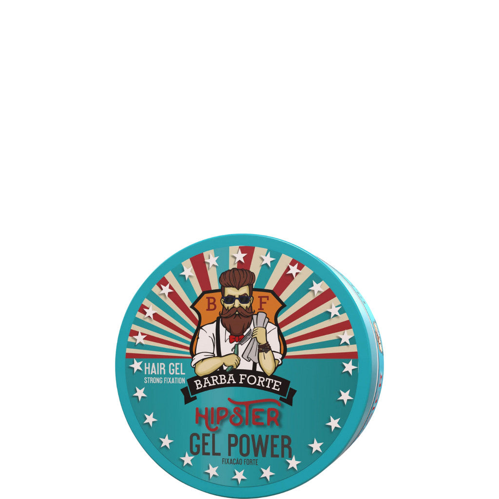 Gel Power Hipster Brilho Sensacional Fixação Forte - 200gr