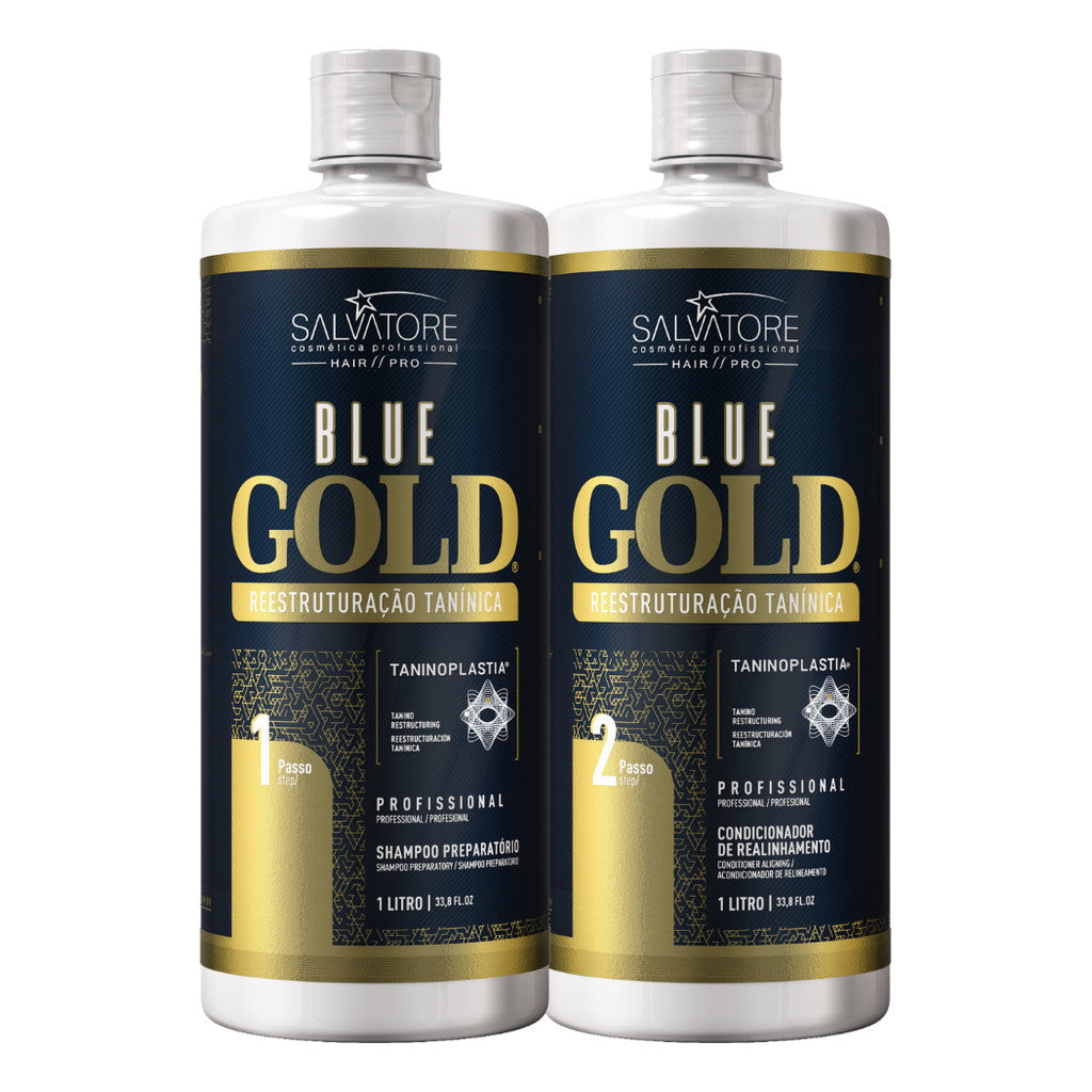 Salvatore Blue Gold Passo 1 E 2 - 1L