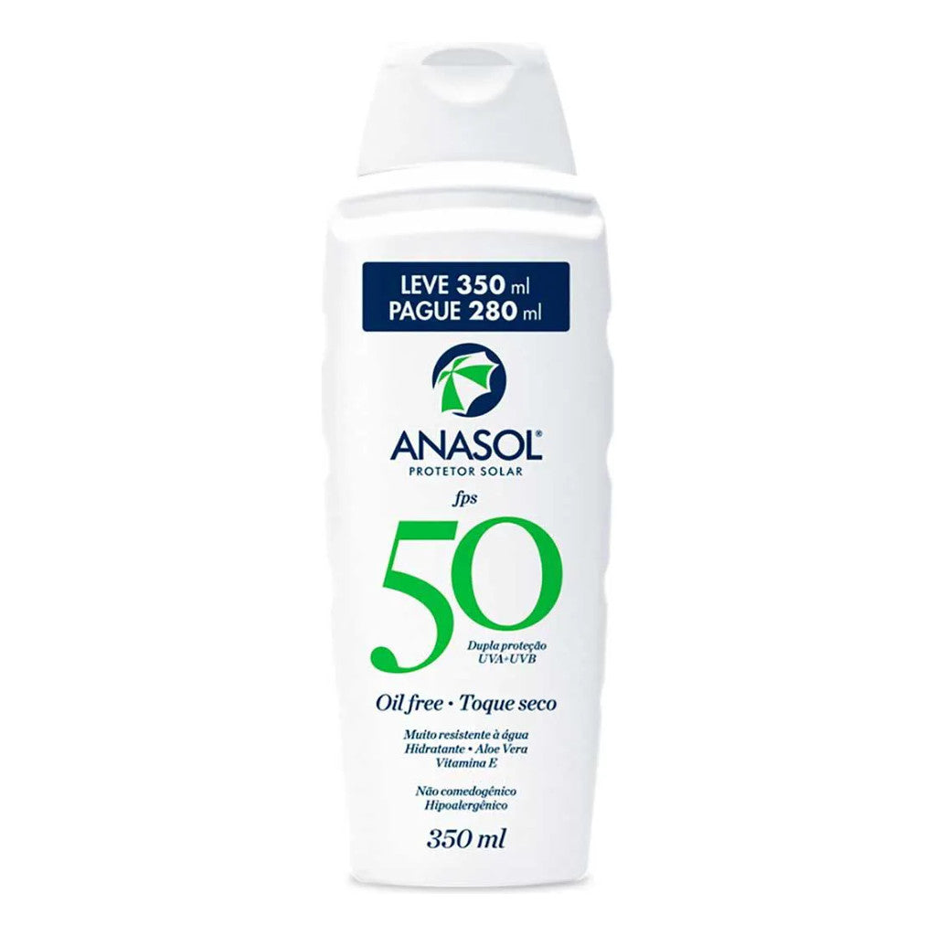 Anasol Protetor Solar Fps 50 - Locao - 350 Ml SB