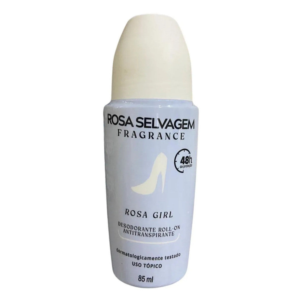 Desodorante Roll-on 48h Rosa Selvagem Rosa Girl 85ml SB