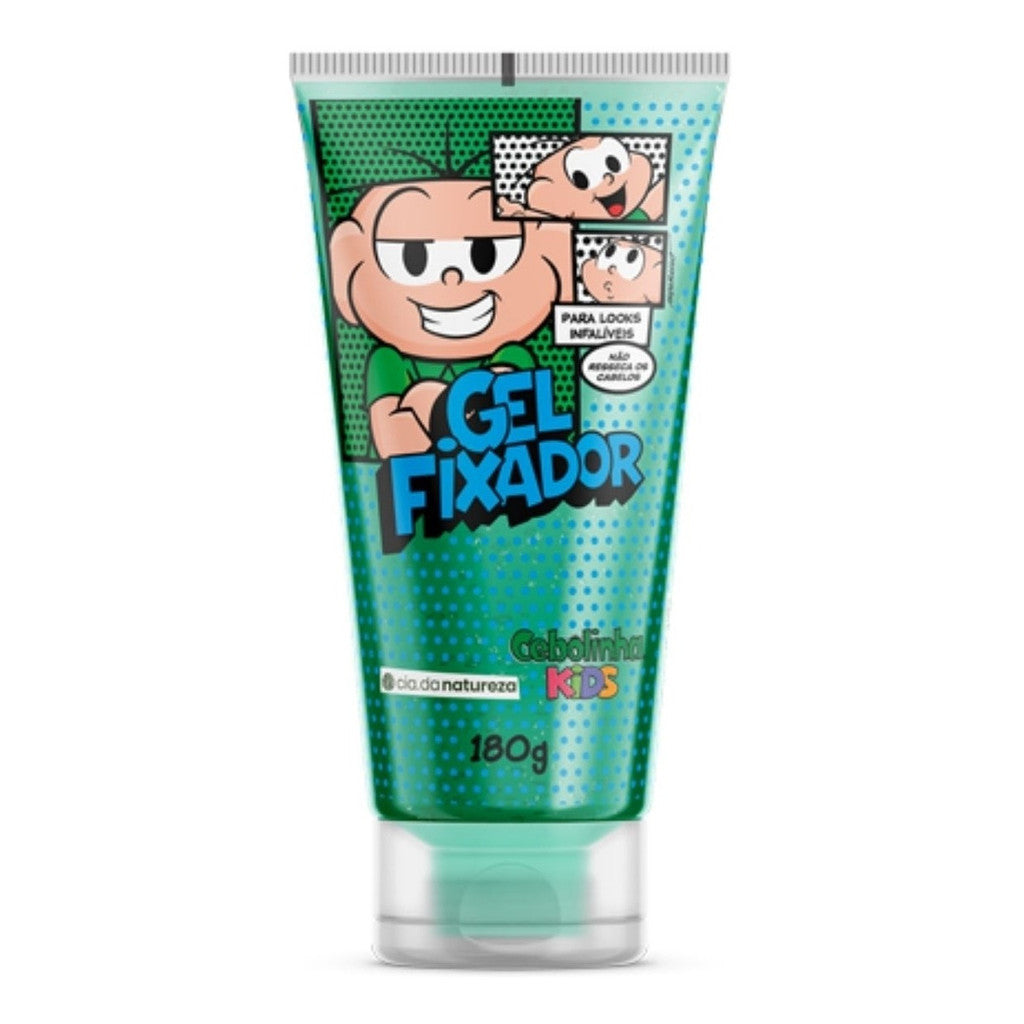 Gel Fixador Infantil Cebolinha Kids 180g Turma Da Monica SB