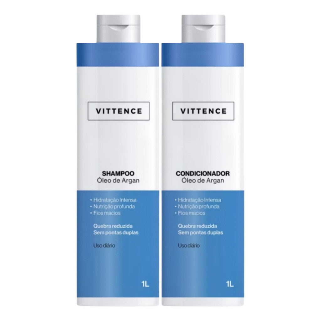 Kit Vittence Óleo De Argan Shampoo 1l E Condicionador 1l SB