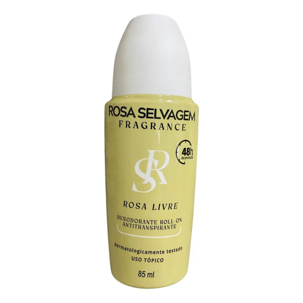 Desodorante Roll-on 48hr Rosa Selvagem Rosa Livre 85ml SB