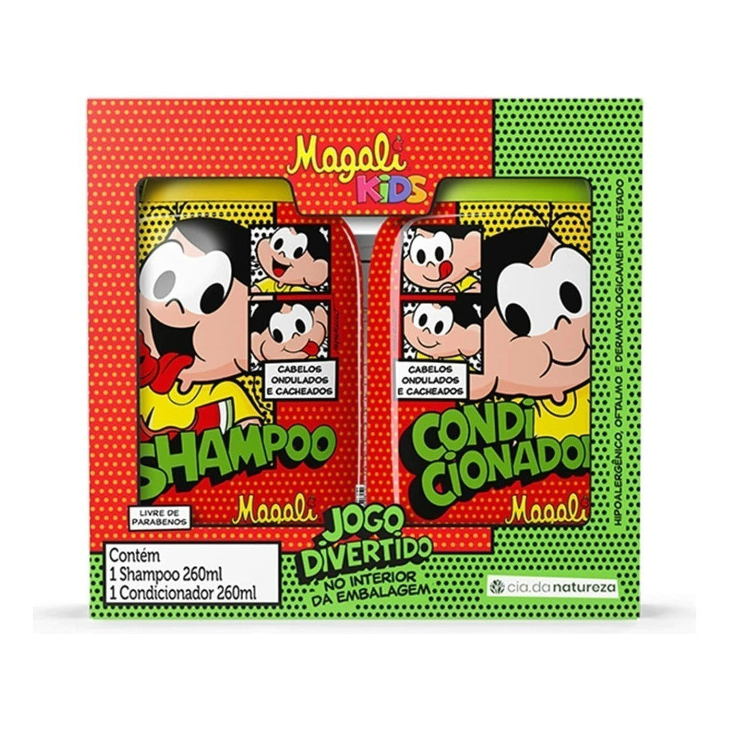 Kit Cia Da Natureza Magali Kids Shampoo+condicionador 260ml SB